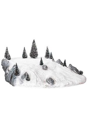 Ландшафтный фрагмент снежный, 15x58x43 см, LEMAX