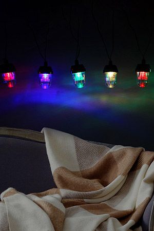 Гирлянда светильник ТАНЕЦ СНЕЖИНОК, 6 разноцветных LED-ламп, 2.5+5 м, уличная, Peha Magic