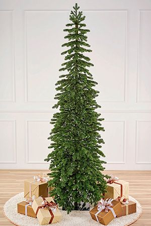 Искусственная стройная елка Тикко 185 см, ЛИТАЯ 100%, Max CHRISTMAS