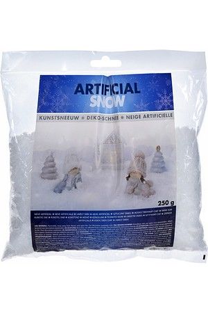 Искусственный снег ХЭППИ ФЛЕЙКС, белый, 250 гр, Koopman International