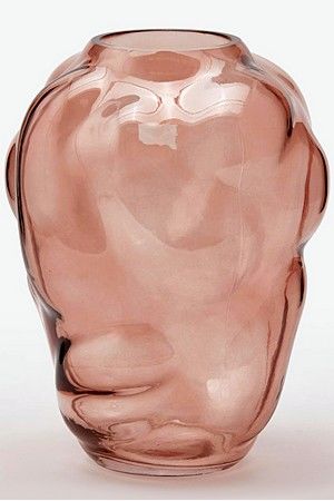 Декоративная ваза АРЬЯ РОЗА, стекло, 25 см, EDG