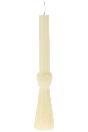 Декоративная свеча ДИНЕР КЕСТЛ, белая, 25 см, Koopman International