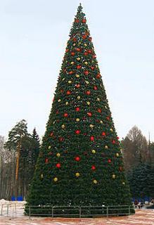 Уличная елка Уральская 29 м каркасная, ЛЕСКА, GREEN TREES