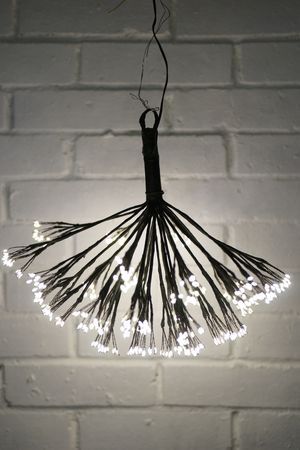 Подвесной декоративный светильник ФЛОРЕТ, 464 тёплых белых LED-огня, 45 см, Koopman International