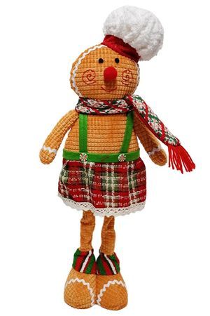 Мягкая игрушка МИСС ЖАННА, серия 'Плюшевые человечки', текстиль, 57 см, Due Esse Christmas