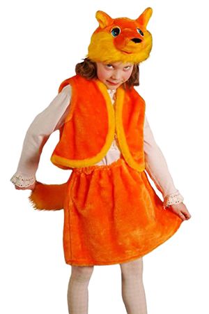 Карнавальный костюм ЛИСЕНОК, на рост 104-116 см, 3-5 лет, Бока