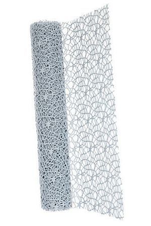 Ткань для декорирования ПАУТИНКА серо-голубая, 40х200 см, BILLIET