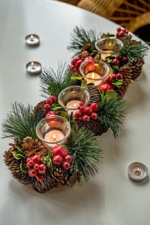 Новогодние Подсвечники Купить