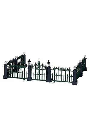 Викторианский забор (набор из 7 деталей), 39x7x10 см, LEMAX