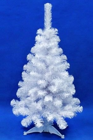 Искусственная белая елка Скандинавская 120 см, ПВХ, MOROZCO