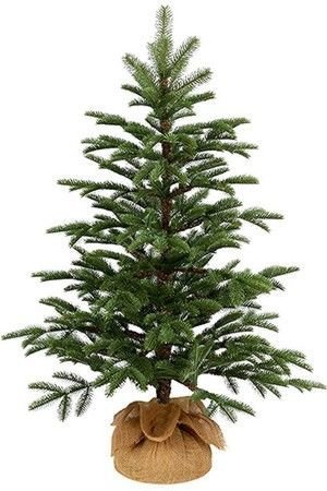 Ель настольная НОРВЕЖСКАЯ в мешочке, 91 см, (литая хвоя 100% PE), National Tree Company