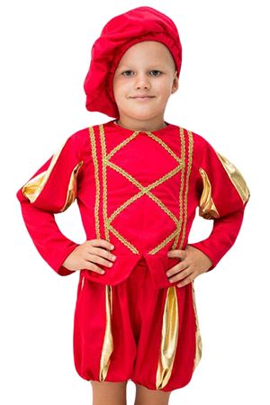Карнавальный костюм ПРИНЦ, на рост 104-116 см, 3-5 лет, Бока