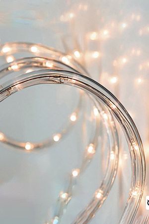 Дюралайт светодиодный трехжильный 13 мм, 6 м, 144 теплые белые LED лампы, IP44, Koopman International