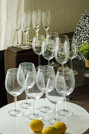 Набор бокалов для вина и шампанского ВИНИССИМО, стекло, 18 штук, Koopman International