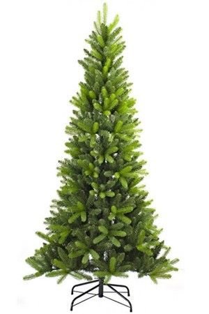 Искусственная ель ЮТА слим (хвоя - литье РЕ+PVC), зелёная, 180 см, A Perfect Christmas