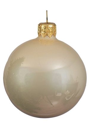 Елочный шар ROYAL CLASSIC стеклянный, глянцевый, цвет: перламутровый, 150 мм, Kaemingk