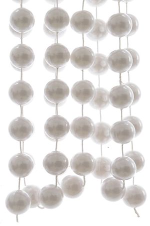 БУСЫ пластиковые ГИГАНТ, цвет: белый, 20 мм, 2,7 м, Kaemingk