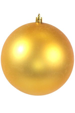 Пластиковый шар матовый, цвет: золотой, 150 мм, Ели PENERI