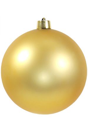 Пластиковый шар матовый, цвет: золотой, 300 мм, Ели PENERI