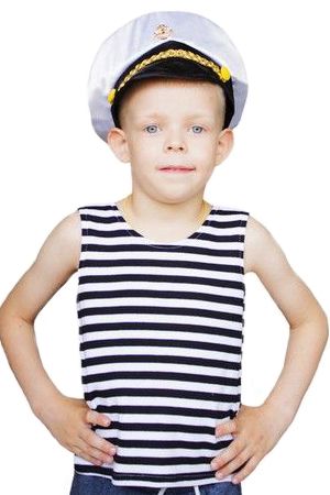 Детский костюм МОРСКОЙ ВОЛК, на рост 94-104 см, 2-3 года, Бока