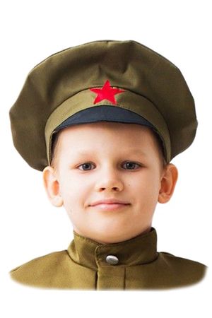 Детская военная ФУРАЖКА, 56 см, Бока