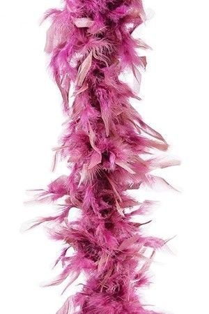 Гирлянда БОА ИЗ ПЕРЬЕВ, 184 см, цвет: розовый шёлк, Kaemingk