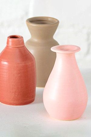 Декоративная вазочка ФРИСКО, керамика, 12х7 см, разные модели, Boltze