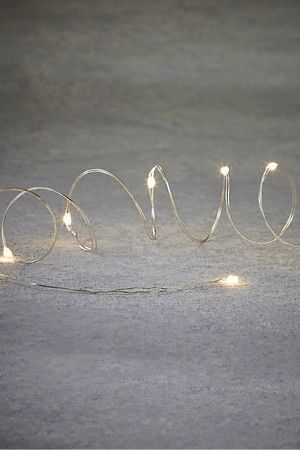 Гирлянда РОСА, 20 тёплых белых LED-огней, 2+0.3 м, серебряный провод, батарейки, Edelman