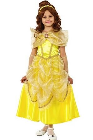Карнавальный костюм Принцесса Белль, размер 134-68, Батик