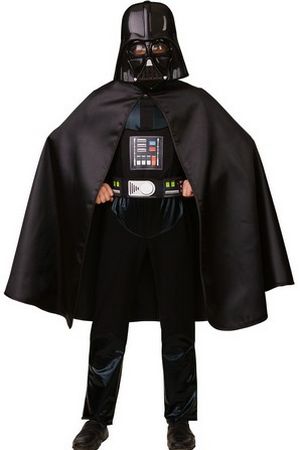 Карнавальный костюм Дарт Вейдер Звездные войны, размер 140-68, Батик