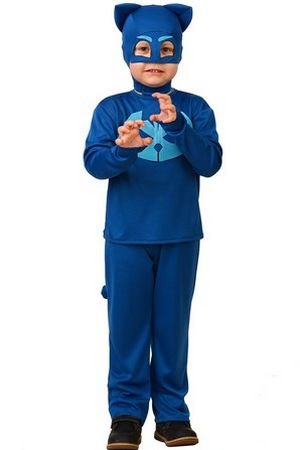 Карнавальный костюм Кэтбой - Герой в синем, размер 122-64, Батик