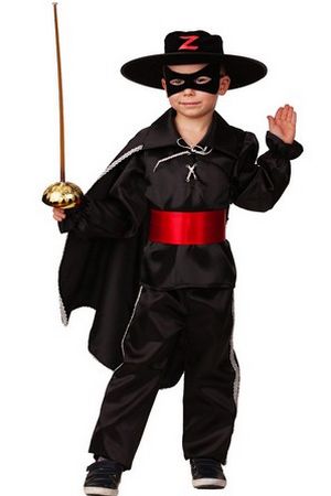 Карнавальный костюм Зорро, размер 116-60, Батик