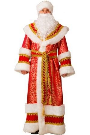 Карнавальный костюм Дед Мороз Княжеский, размер 54-56, Батик