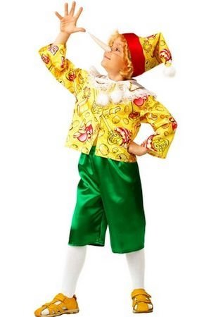 Карнавальный костюм Буратино, размер 122-64, Батик