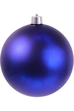 Пластиковый шар матовый, цвет: синий, 300 мм, Ели PENERI
