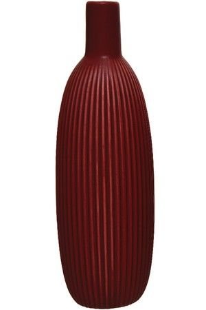 Фарфоровая ваза БАТТЕРНАТ, марсала, 25.5 см, Kaemingk