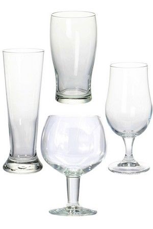 Набор пивных бокалов BEER DELUXE, стекло, 370-600 мл (4 шт.), Koopman International