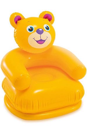 Детское надувное кресло Intex Happy Animal Chair Медвежонок, 65х64х79 см, 3-8 лет, INTEX, Intex