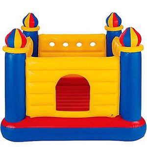 Детский надувной батут Замок INTEX Jump-o-Lene Castle Bouncer, 175х175х135 см, от 3 до 6 лет, INTEX, Intex