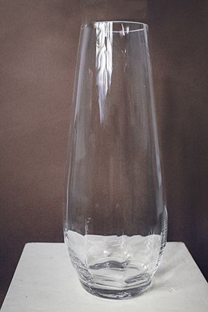 Стеклянная ваза АУБРИ, прозрачная, 47 см, Edelman, Mica
