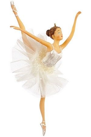 Ёлочная игрушка АКАДЕМИЯ БАЛЕТА (балерина в арабеске), полистоун, 19 см, Goodwill