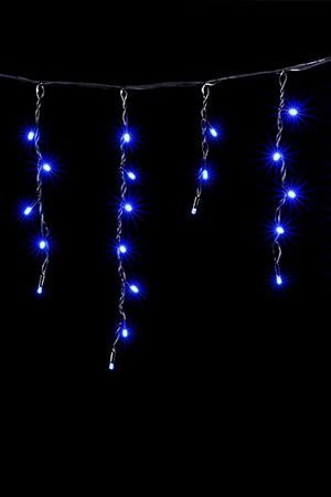 Светодиодная бахрома Laitcom Legoled 3.1*0.5 м, 120 синих LED ламп, черный КАУЧУК, соединяемая, IP54, BEAUTY LED