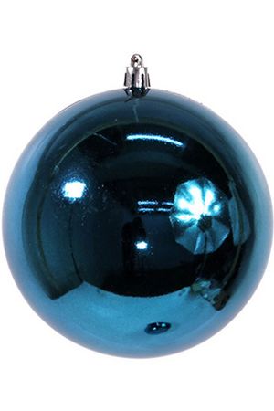Пластиковый шар глянцевый, цвет: синий, 200 мм, Ели PENERI