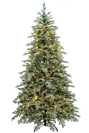Искусственная елка с гирляндой MAGNOLIA (МАГНОЛИЯ), хвоя литая PE, зелёная, 472 экстра тёплых белых LED-огня, 1.8 м, BEATREES