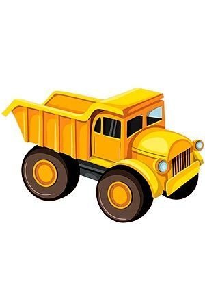 Игрушка для уличной елки Самосвал - Краски детства 25 см, дерево, МанузинЪ