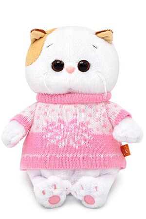 Мягкая игрушка Кошечка Лили Baby в свитере, 20 см, Budi Basa