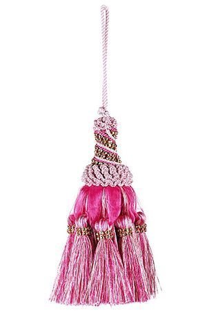 Елочное украшение-подвеска БУДУАР, нежно розовая, 13 см, подвеска, Goodwill