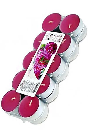 Набор ароматических свечей ПИОН, 3.8х1.6 см (упаковка 20 шт.), Омский Свечной