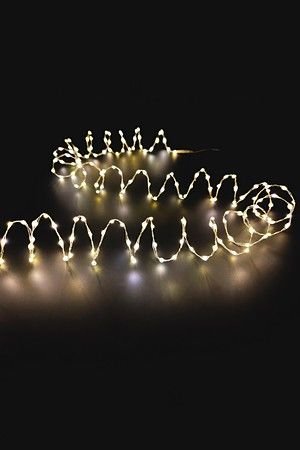 Светодиодная гирлянда СВЕТЯЩИЕСЯ БУСЫ, 180 теплых белых крупных микро LED-огней, 3+5 м, серебряная проволока, уличная, Edelman, Luca