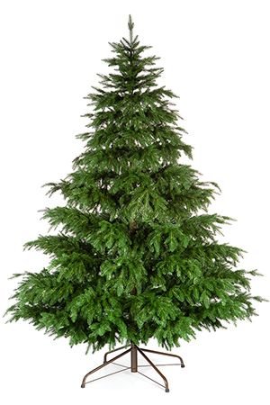 Искусственная елка Версальские Огни 185 см, ЛИТАЯ 100%, CRYSTAL TREES